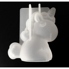 Молд силиконовый 3D "Единорог"